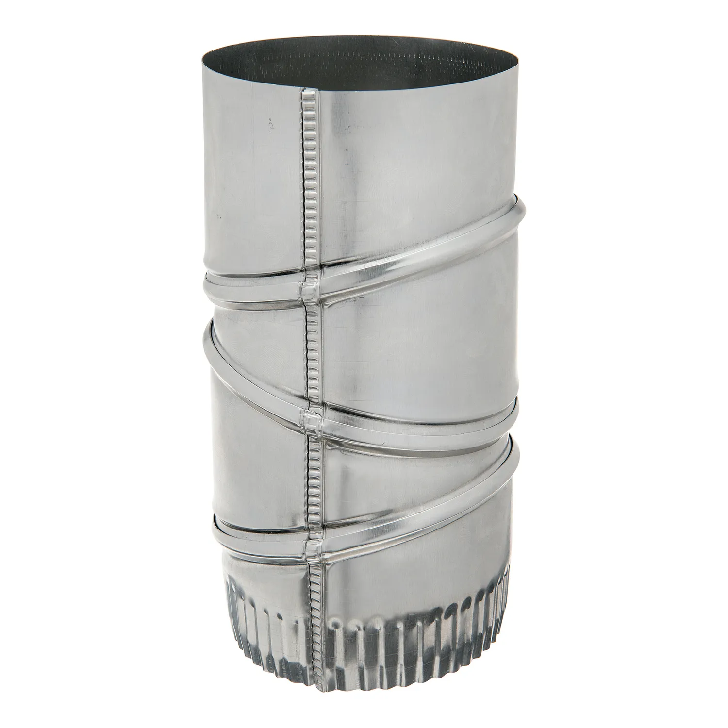 Deflecto Airtight 0-90 Degrees Elbow rörböj aluminium 10 cm