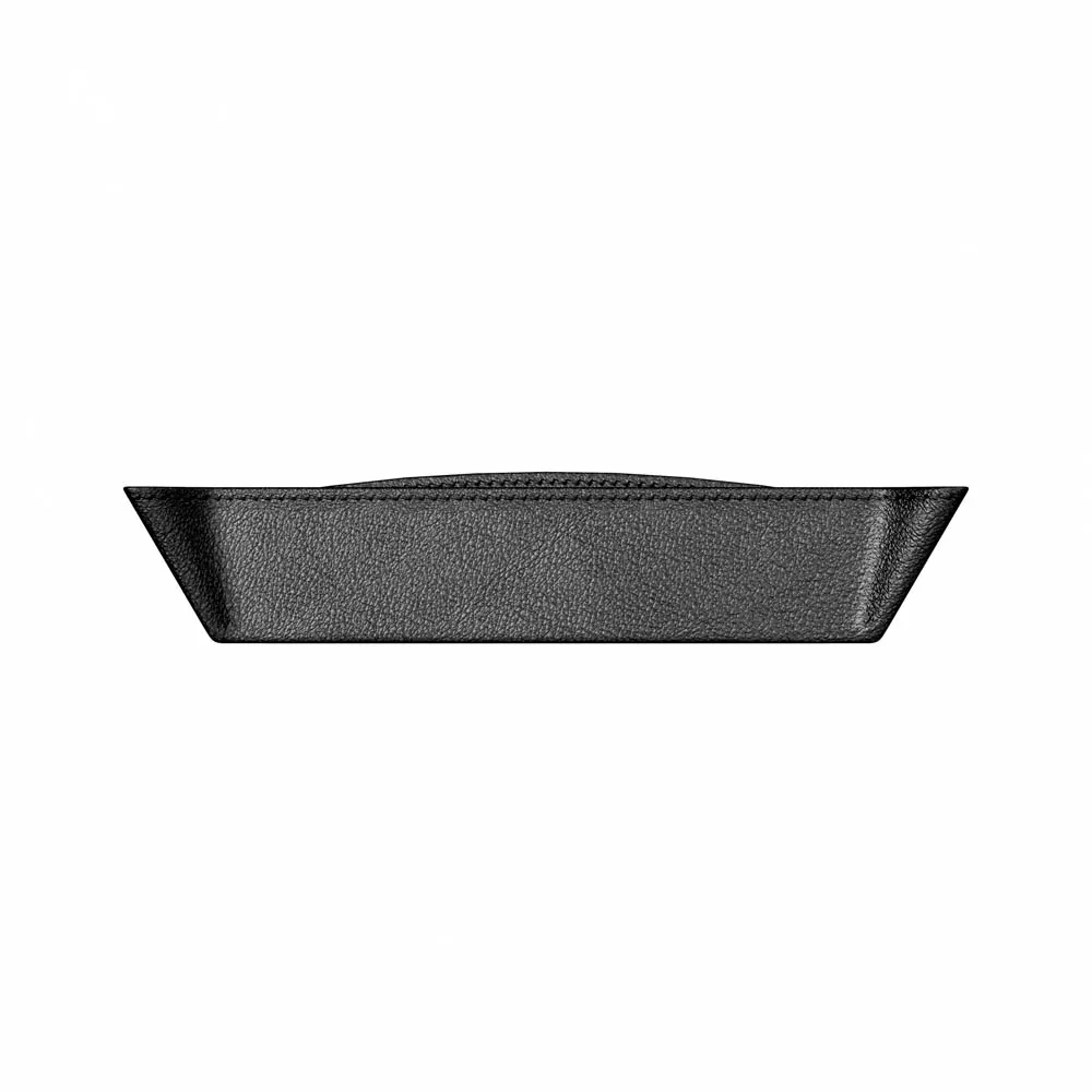 El Casco M-716 förvaringsbricka svart läder