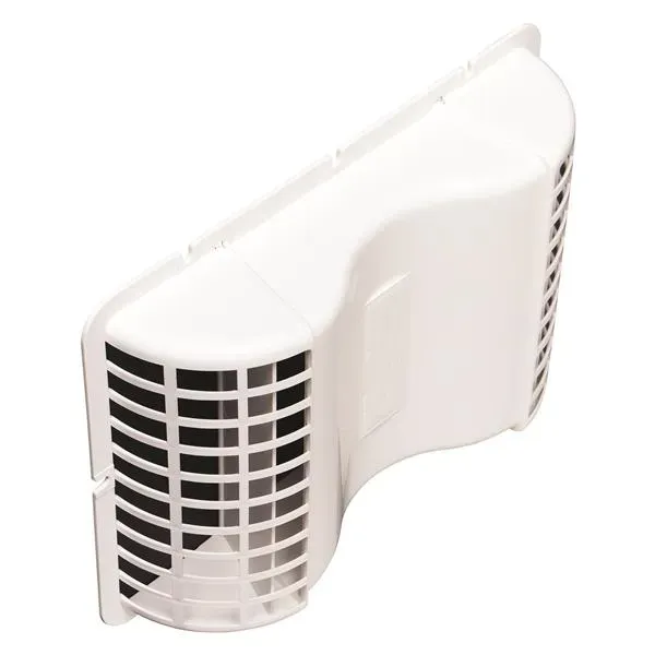 Deflecto Undereve Vent w Dampers takfotsventil 6-pack plast
