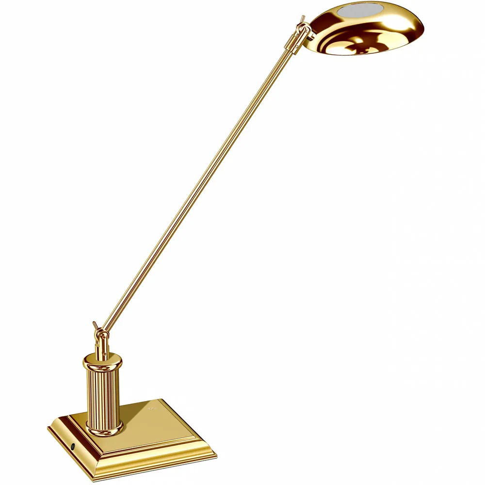 El Casco M-666 L LED-lampa guld
