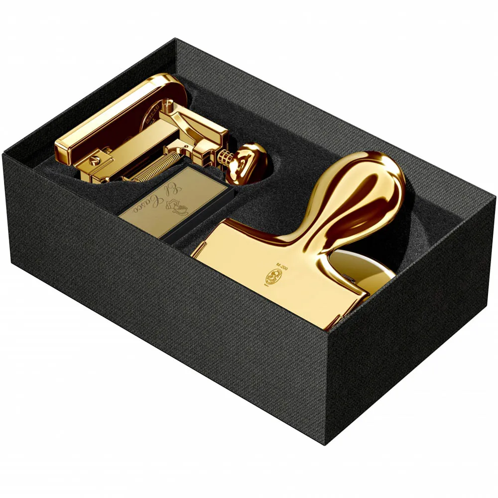 El Casco Gift Set 7 L häftapparat hålslag guld