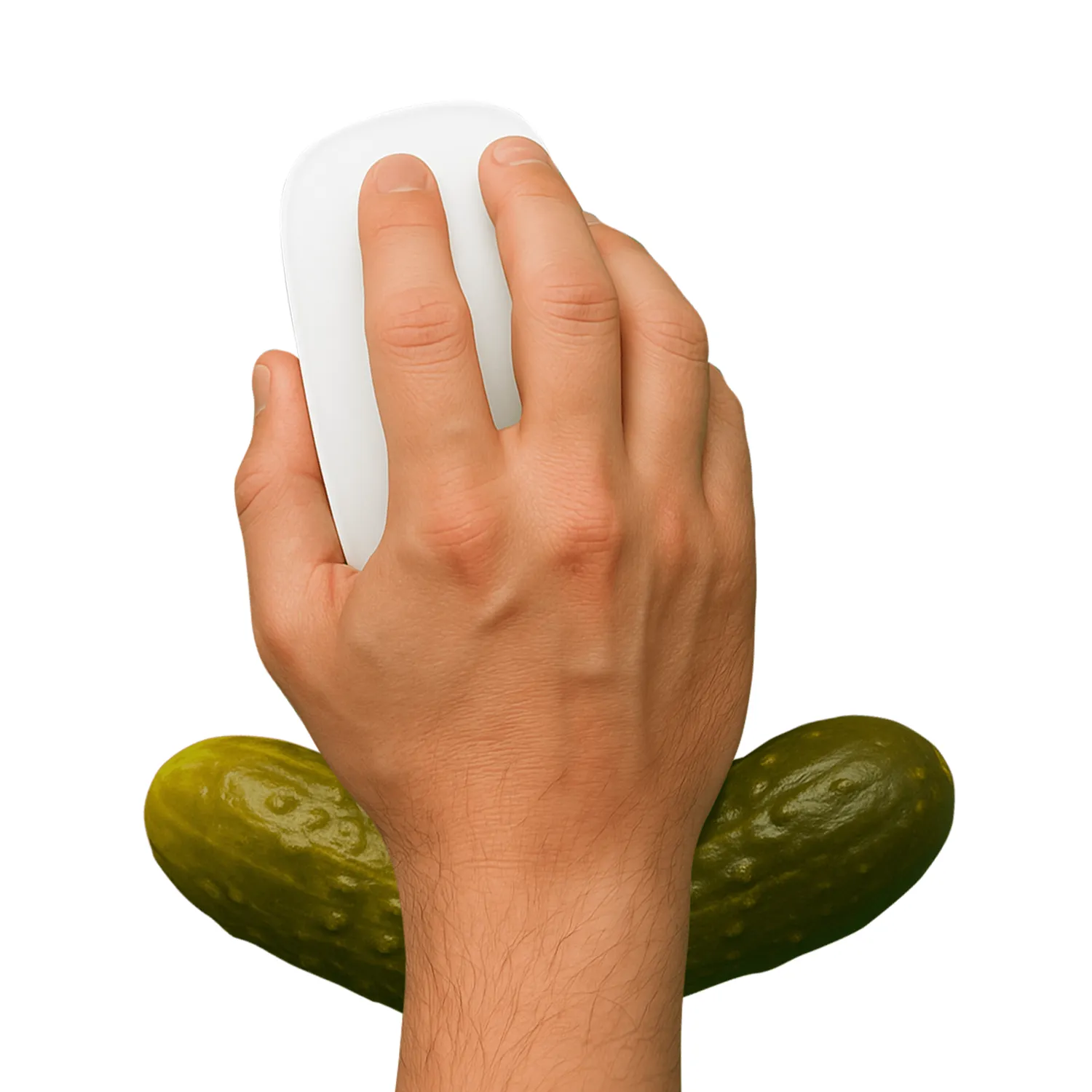 Mustard Big Dill handledsstöd gurka mjukt