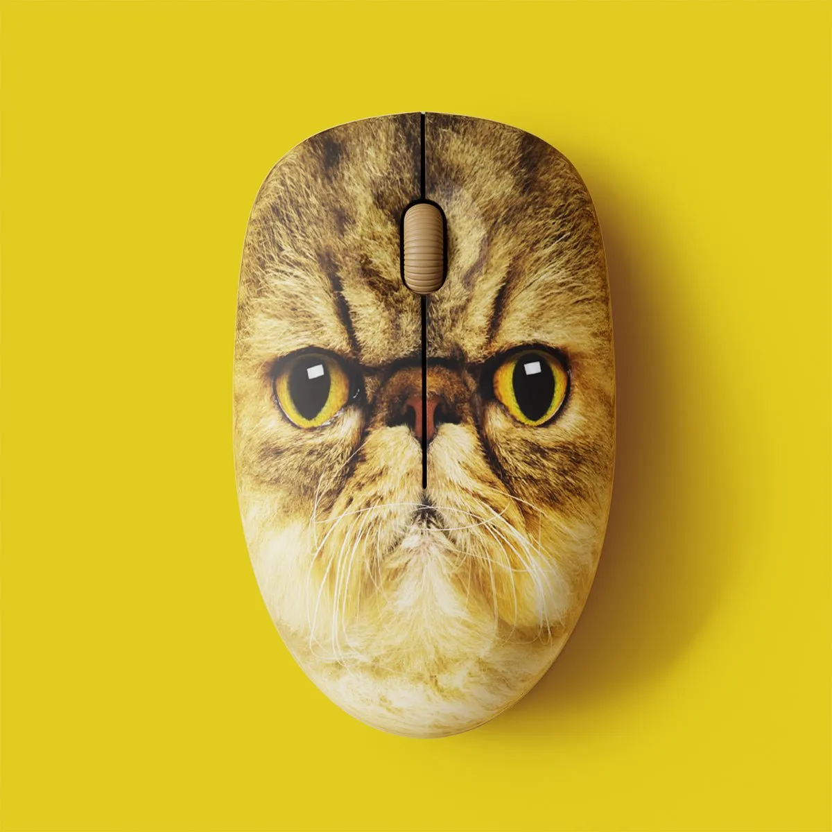 Mustard Mr Whiskers datormus katt