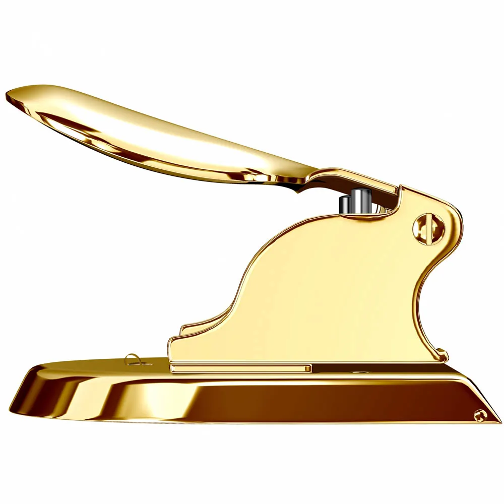 El Casco M-200 hålslag guld 23 kt 2-hål