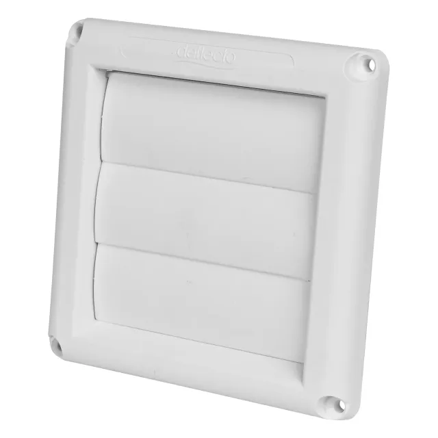 Deflecto Supurr-Vent ventilationshuv vit jalusi torktumlare