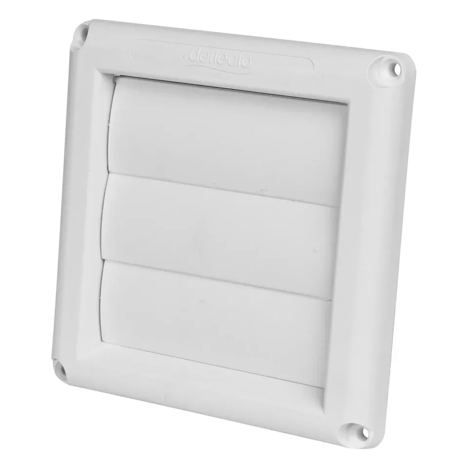 Deflecto Supurr-Vent ventilationshuv vit jalusi torktumlare