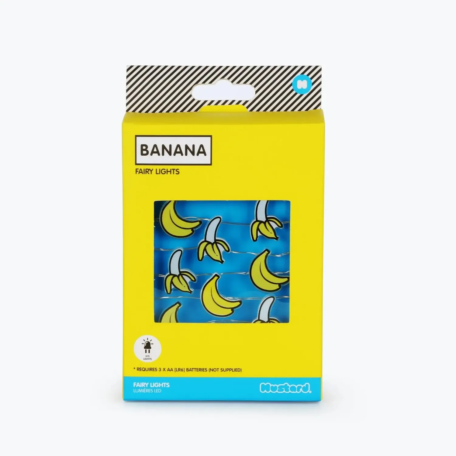Mustard Banana Fairy ljusslinga batteri