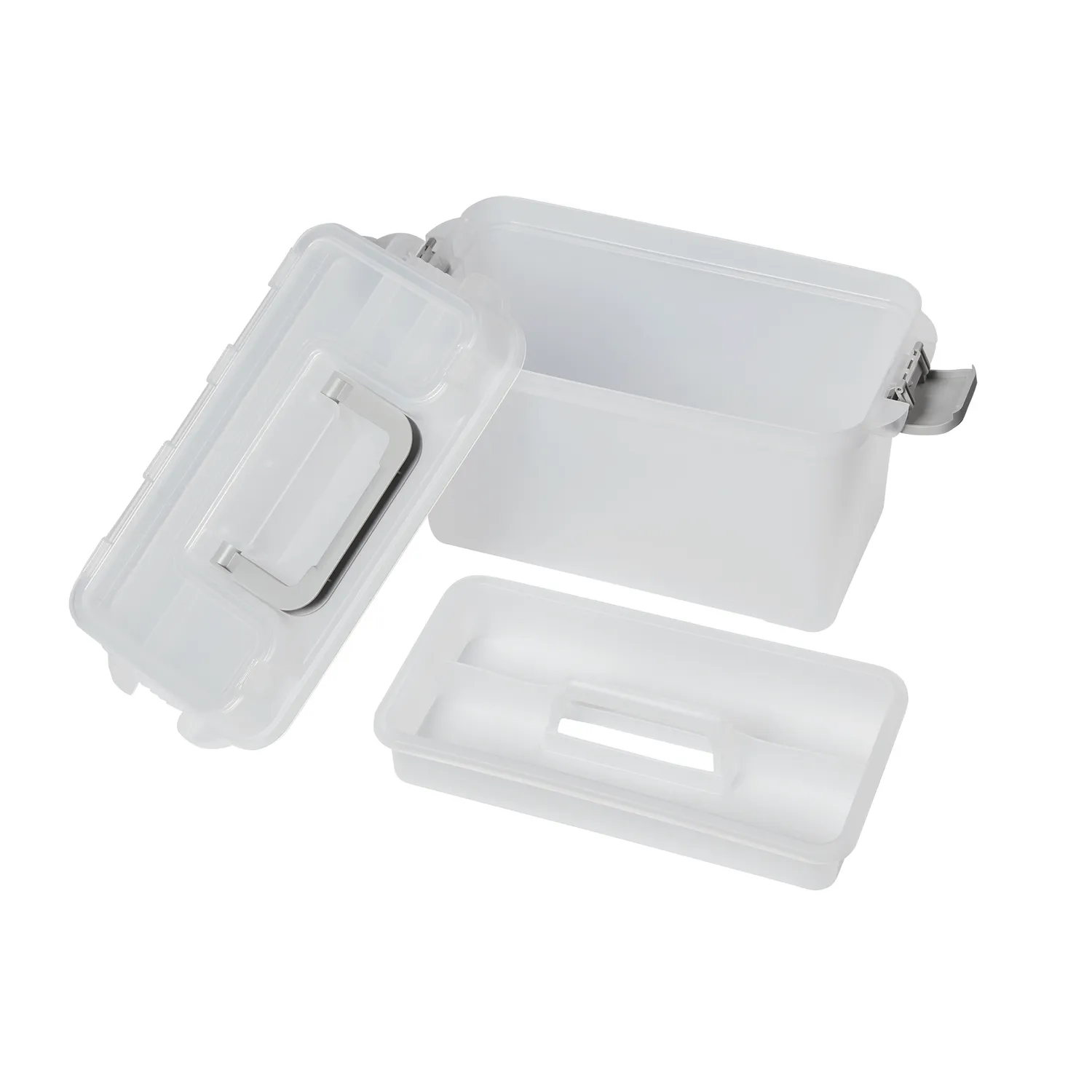 Deflecto Mini Storage Box förvaringsbox transparent pyssel