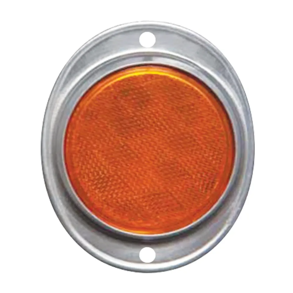 Deflecto runda reflexer med aluminiumram 7,6 cm