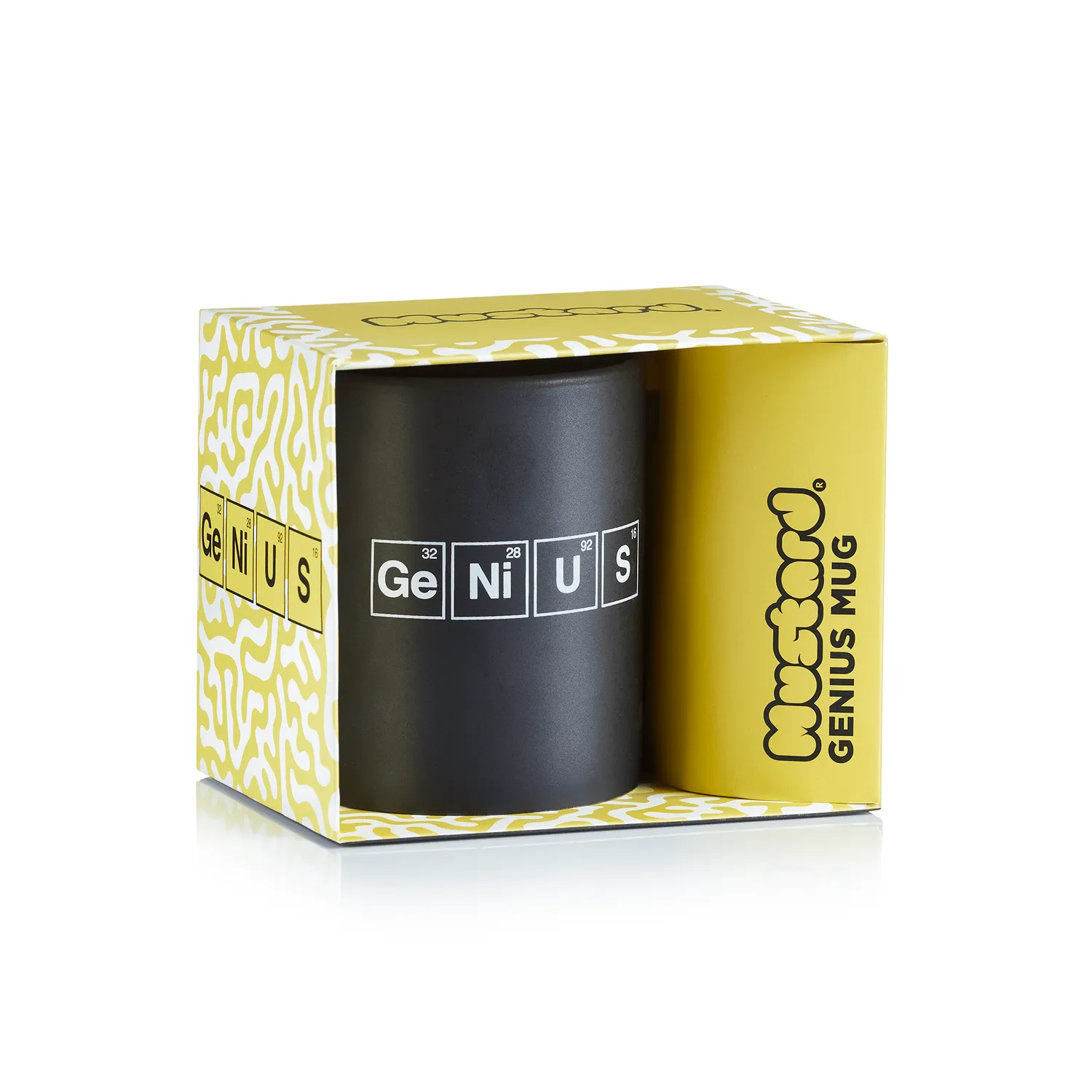 Mustard Genius mugg keramik present
