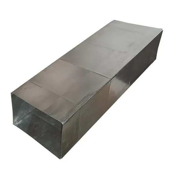 Deflecto ventilationskanal rektangulär plåt