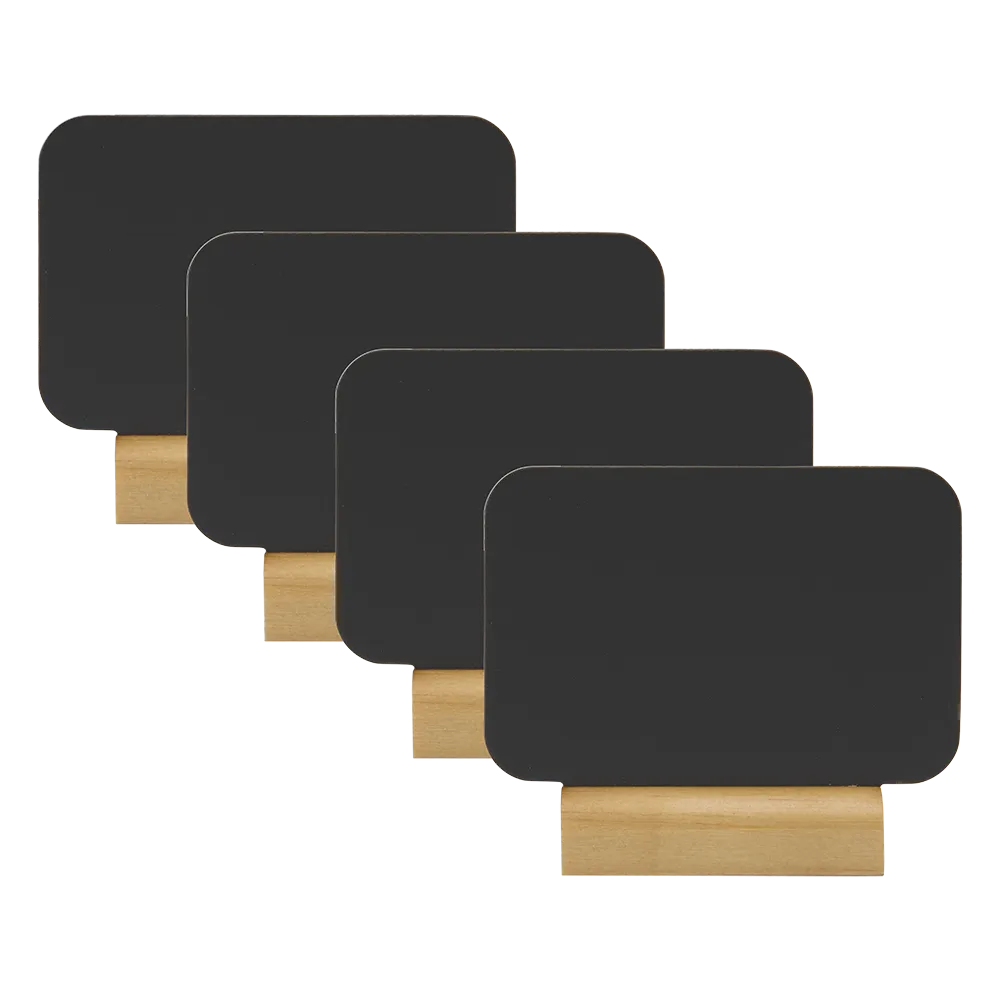 Deflecto Silhouette griffeltavla bord mini träfot