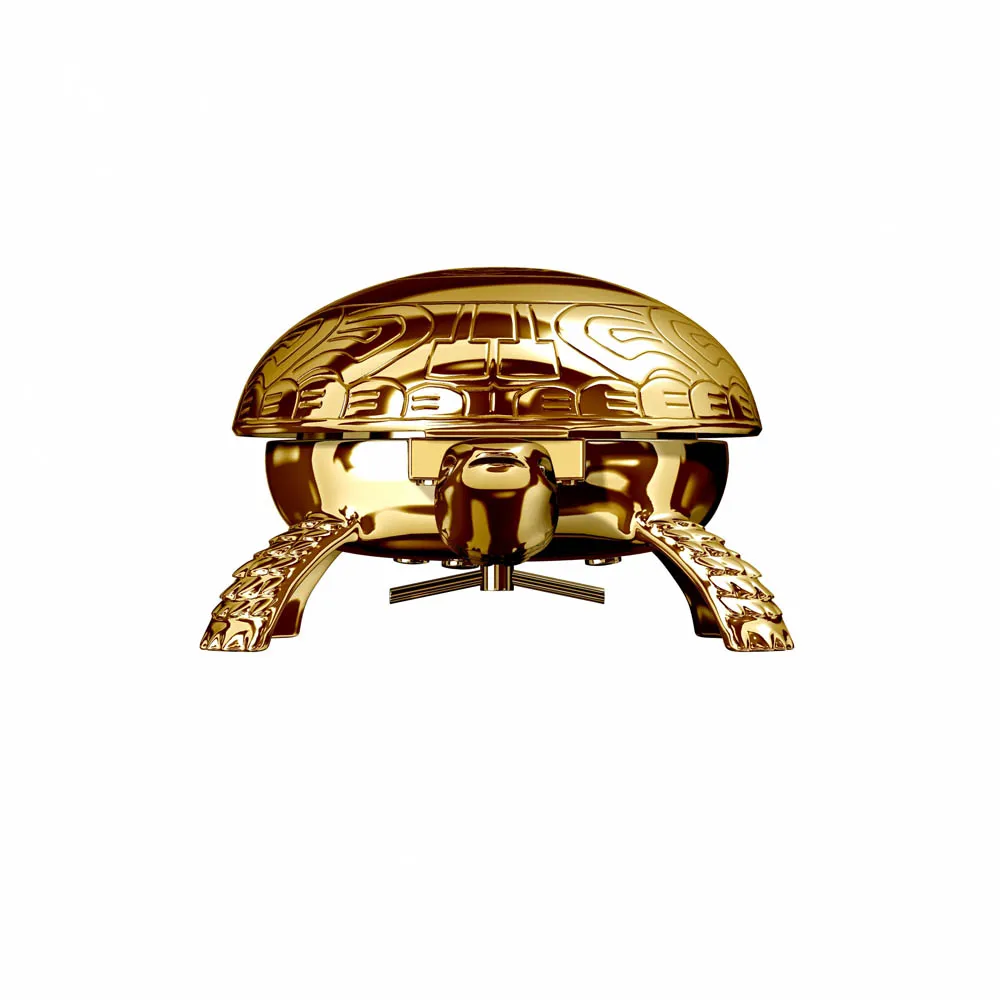 El Casco M-700 L brevpress sköldpadda guld