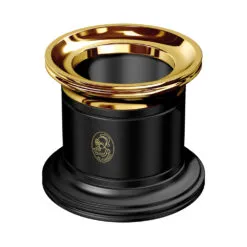 El Casco M-657 gemhållare svart lack guld
