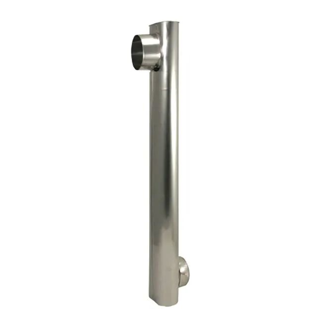 Deflecto Skinny Duct torktumlarkanal aluminium oval 10 cm
