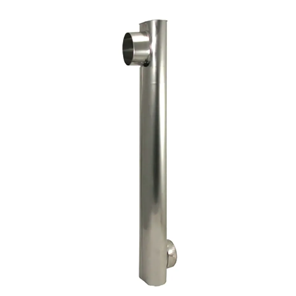 Deflecto Skinny Duct torktumlarkanal aluminium oval 10 cm