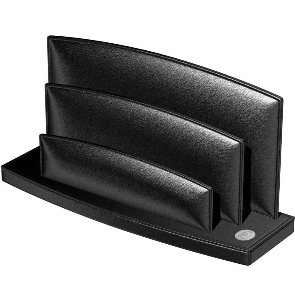 El Casco M-714 brevställ svart läder