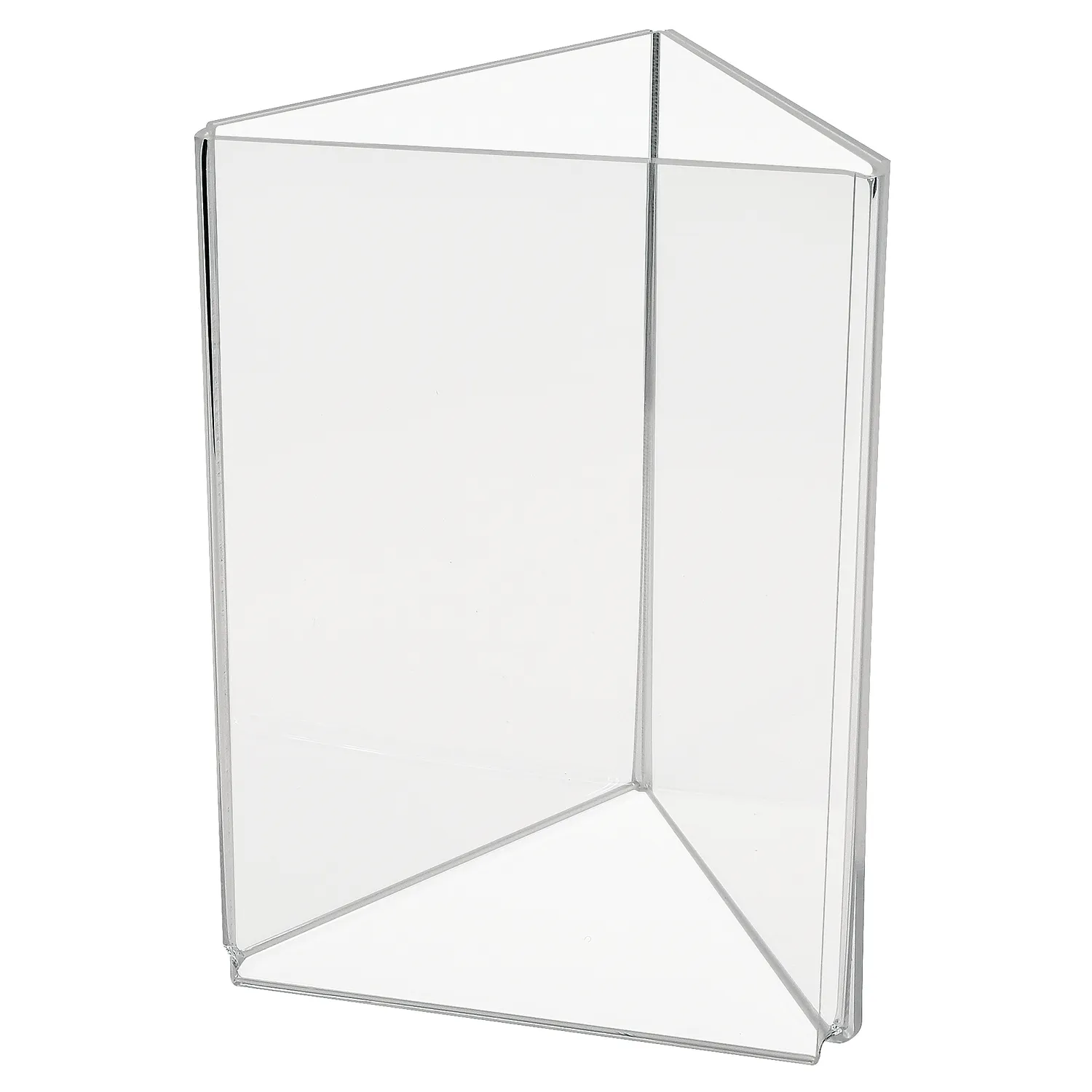 Deflecto 3-Sided Sign menyhållare 3-sidig bord