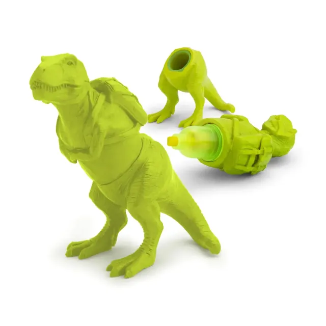 Mustard T-Rex Dino överstrykningspenna lime