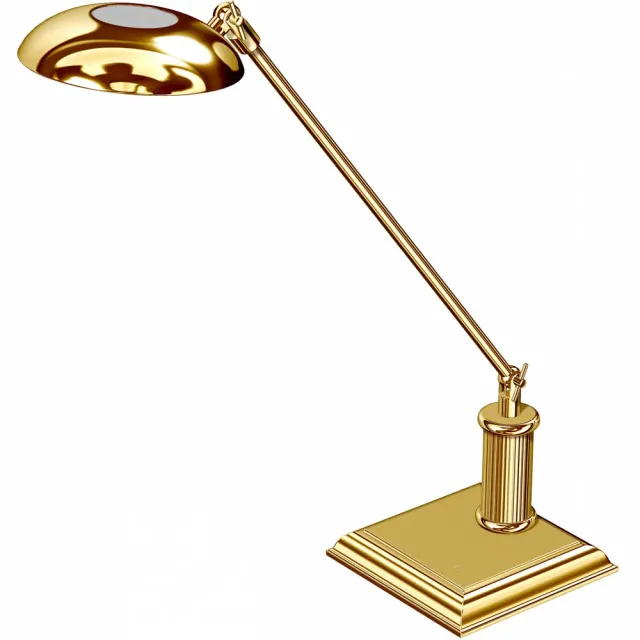El Casco M-666 L LED-lampa guld