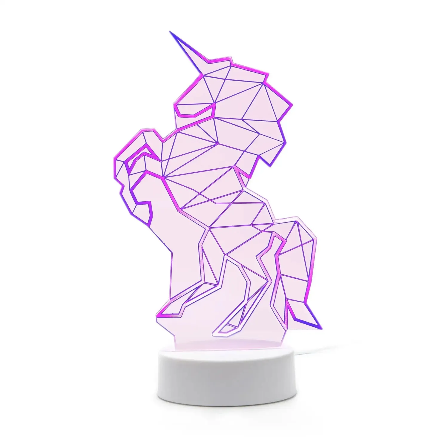 Mustard Unicorn LED-lampa enhörning USB