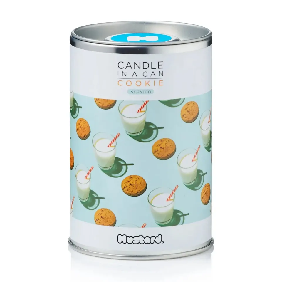 Mustard Candle in a Can doftljus kaka