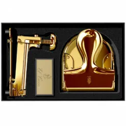 El Casco 8 L kontorsset häftapparat hålslag guld