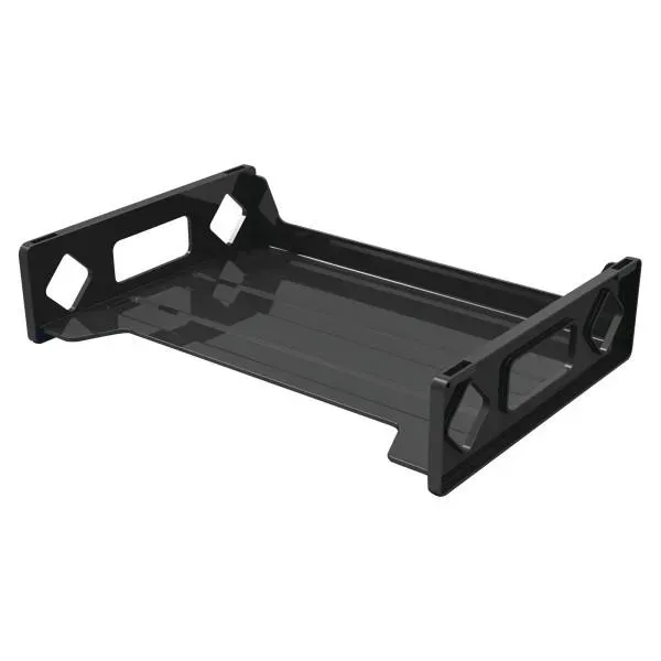 Deflecto Sustainable Office Stackable Desk Tray brevfack återvunnen plast