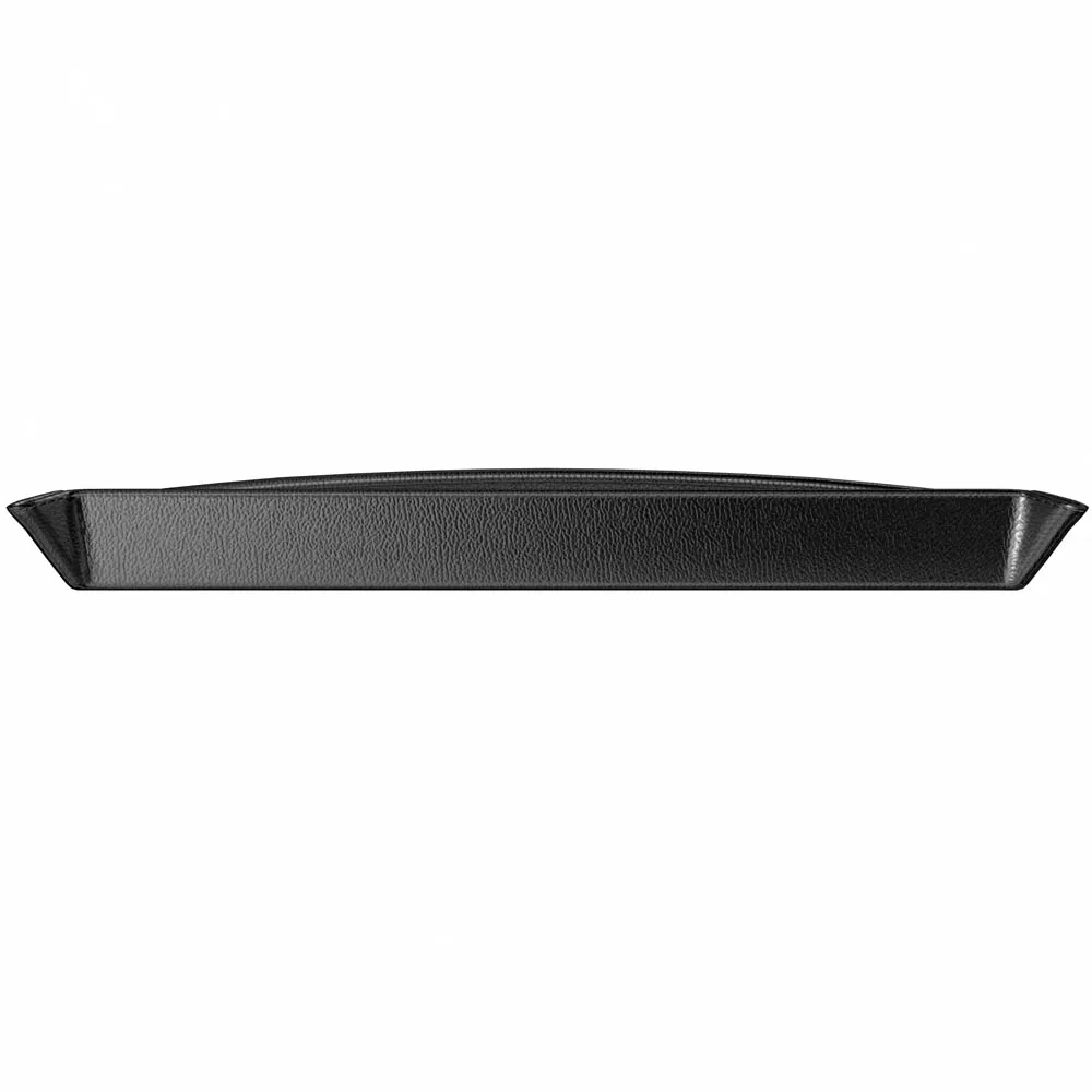 El Casco M-717 brevskål svart läder stor