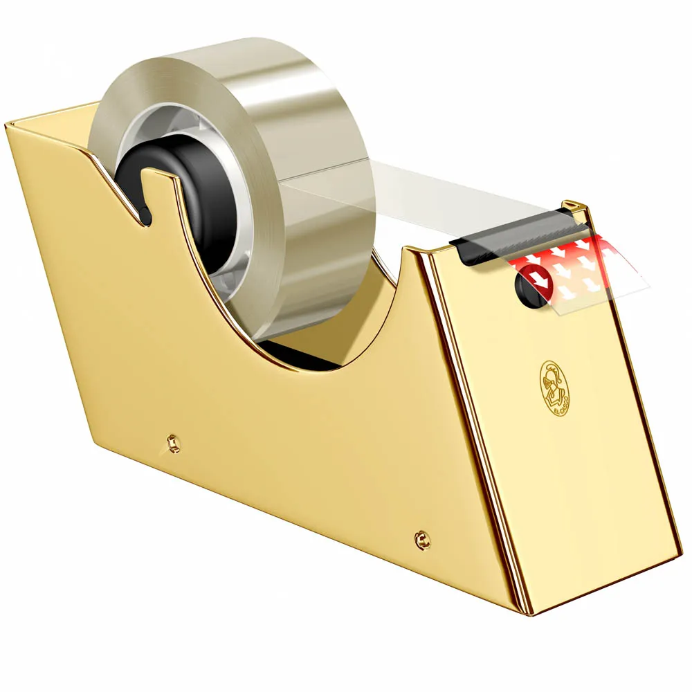 El Casco M-800 LN tejpdispenser svart lack 23k guld