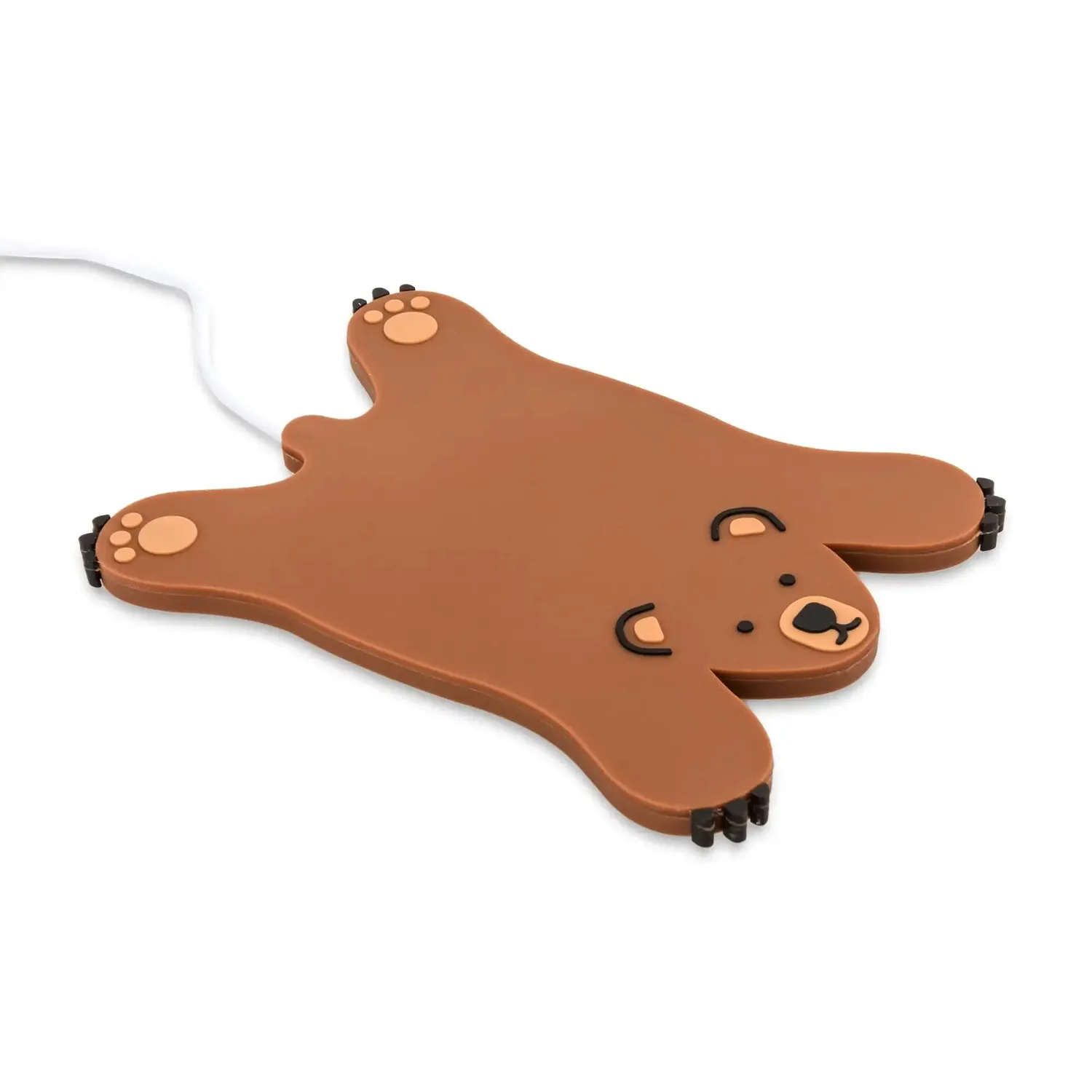 Mustard Sleepy Bear muggvärmare USB björn