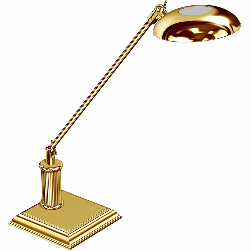 El Casco M-666 L LED-lampa guld