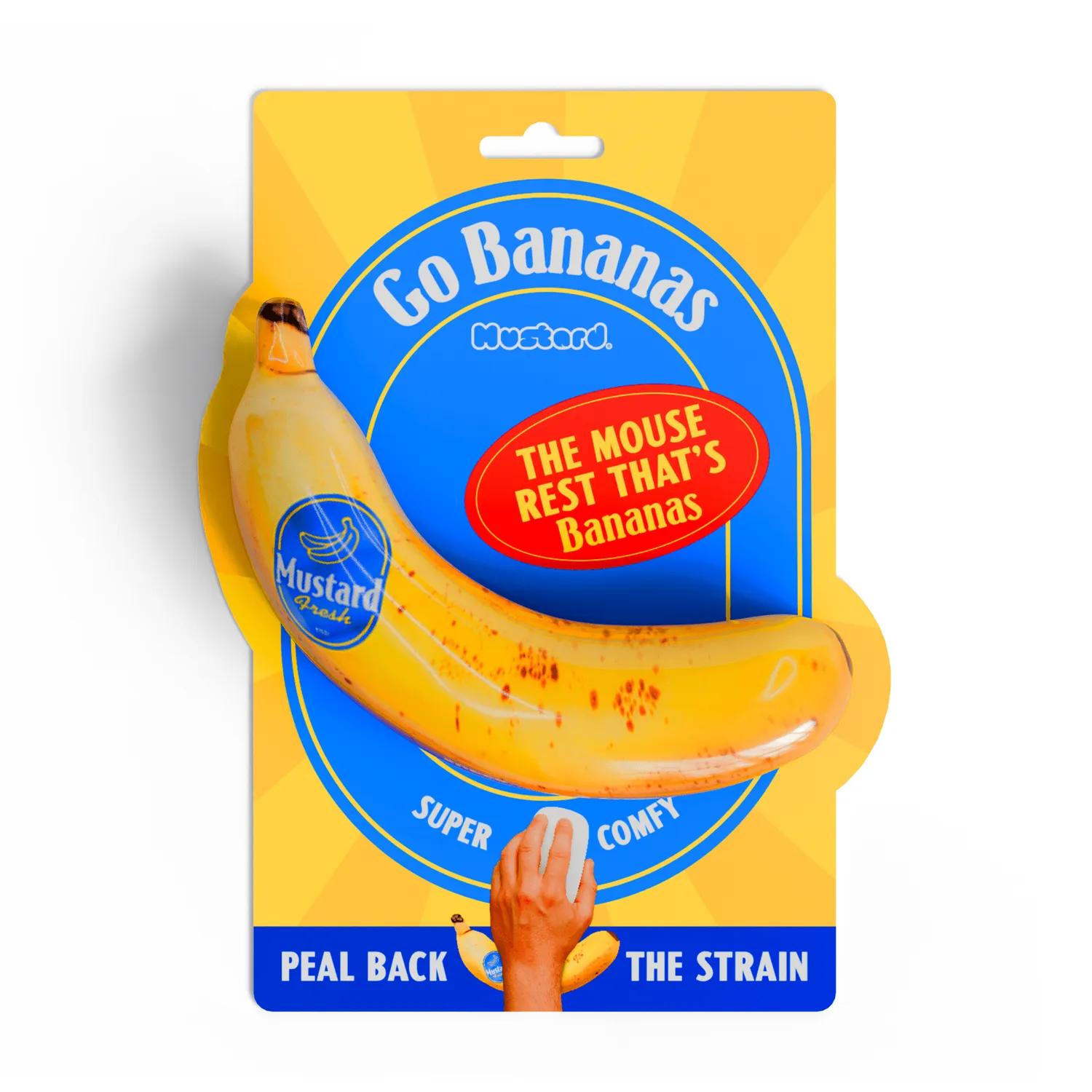 Mustard Go Bananas handledsstöd banan