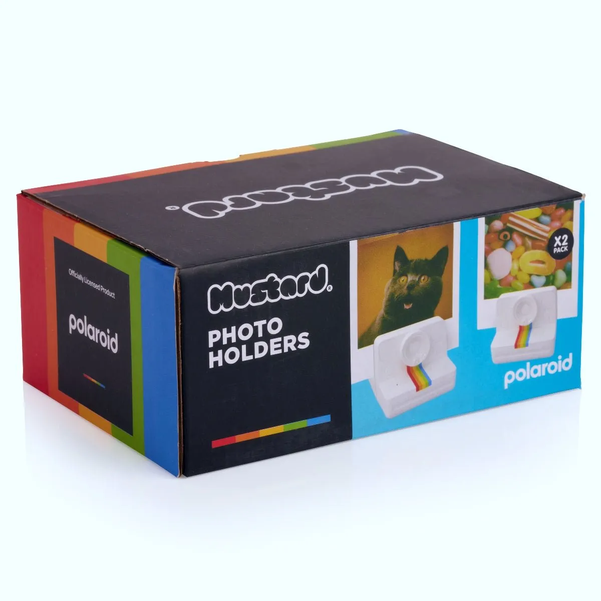 Mustard Polaroid fotohållare kamera 2-pack