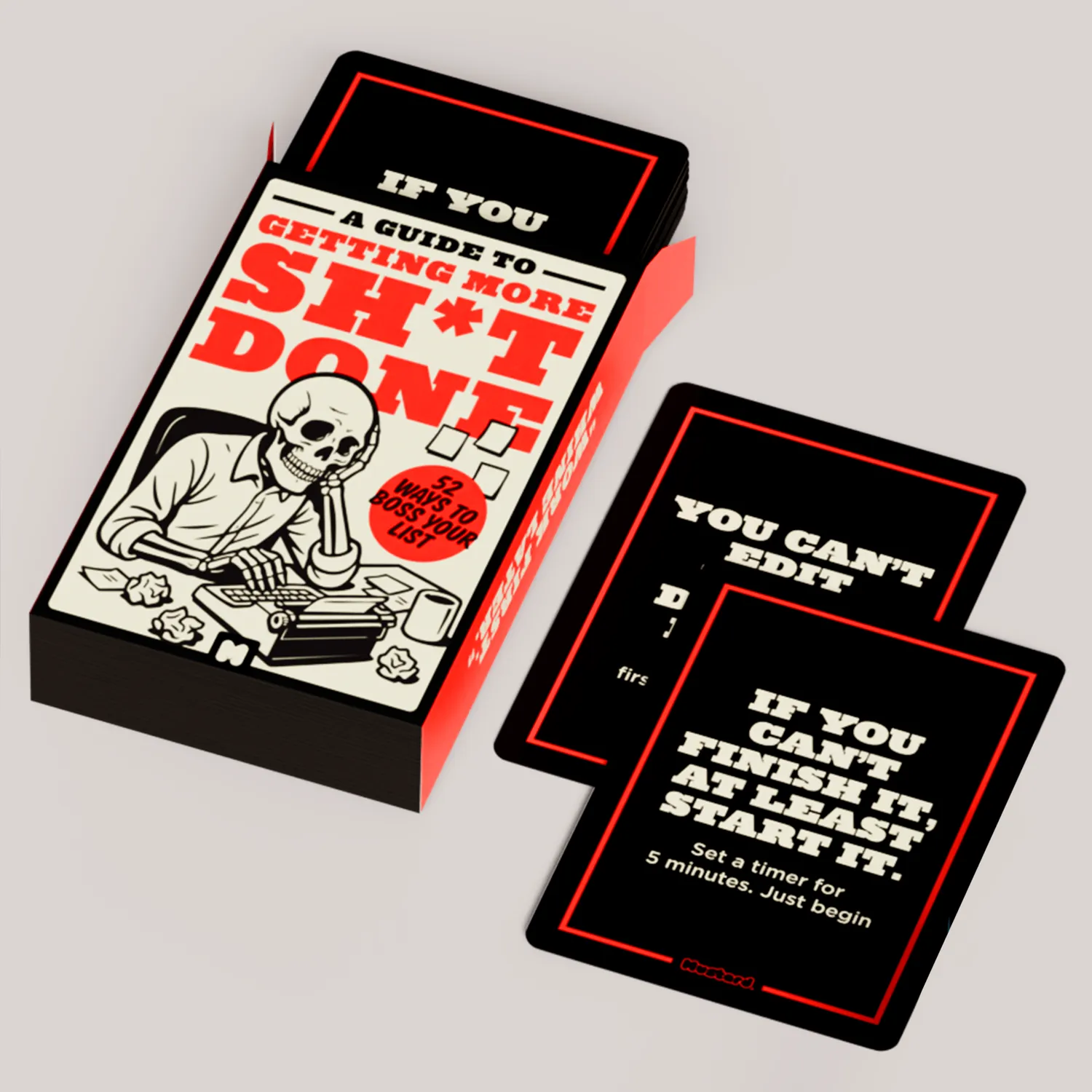 Mustard A Guide To Getting More Sh*t Done kortlek