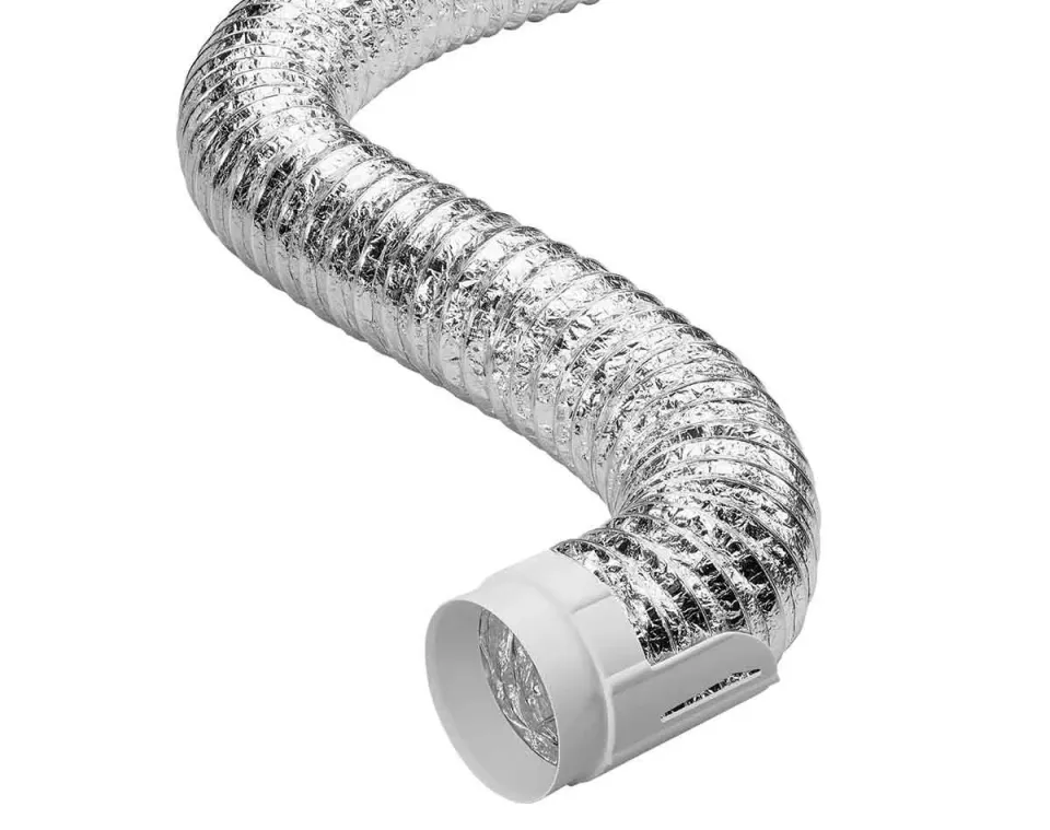 Deflecto Supurr-Flex torktumlarslang anslutningssats 2,4 m