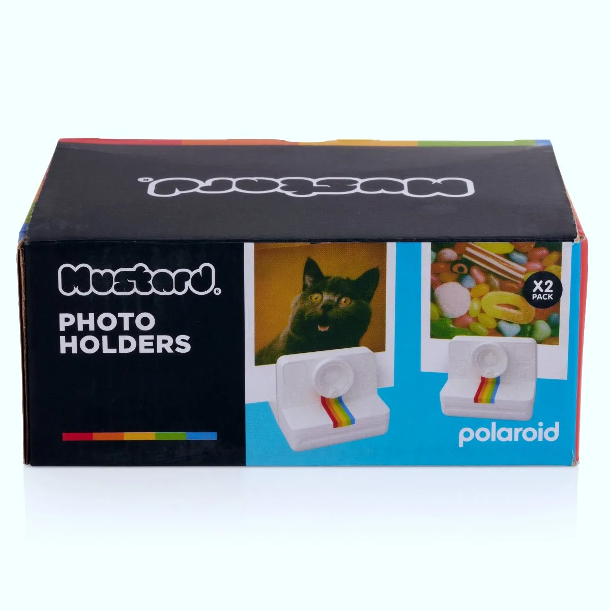 Mustard Polaroid fotohållare kamera 2-pack