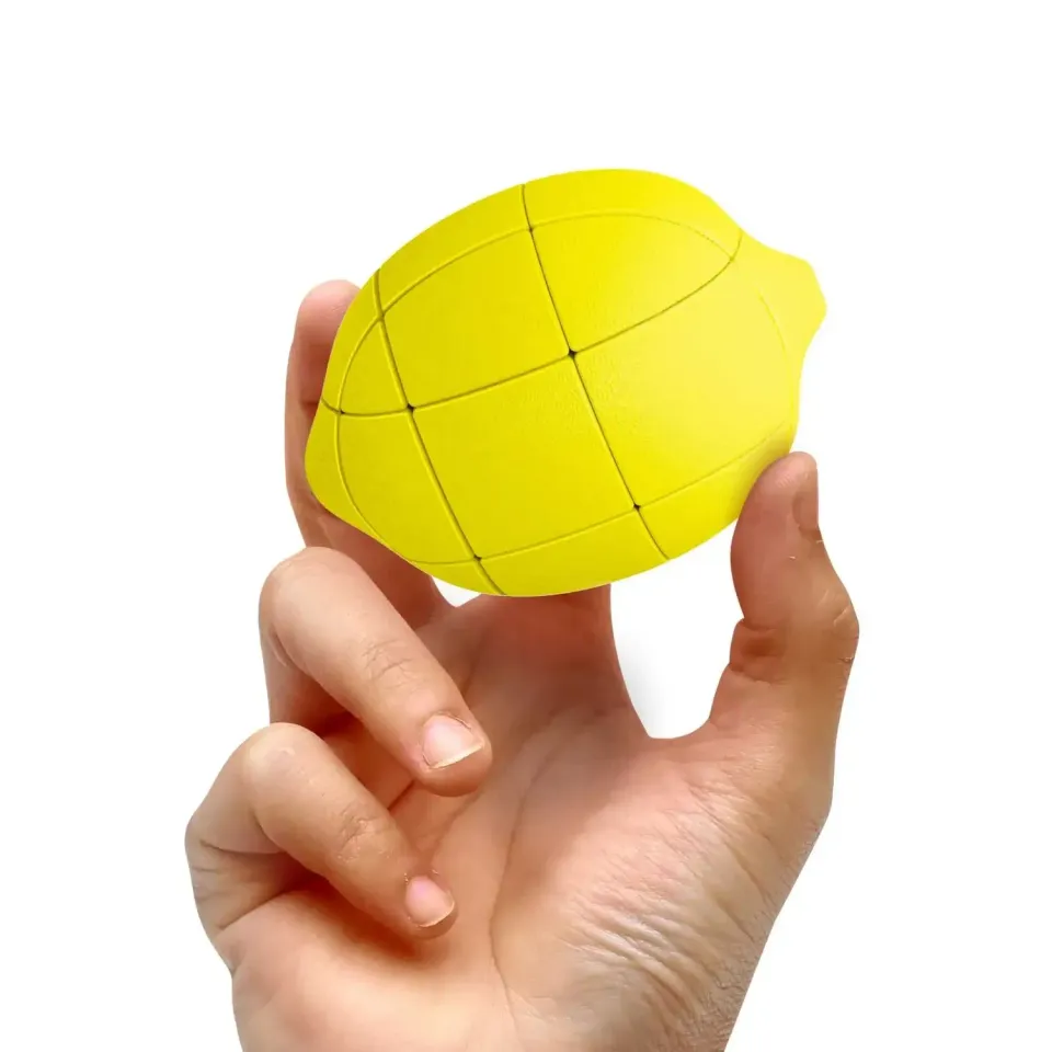 Mustard Fruit Cube kubpussel citron