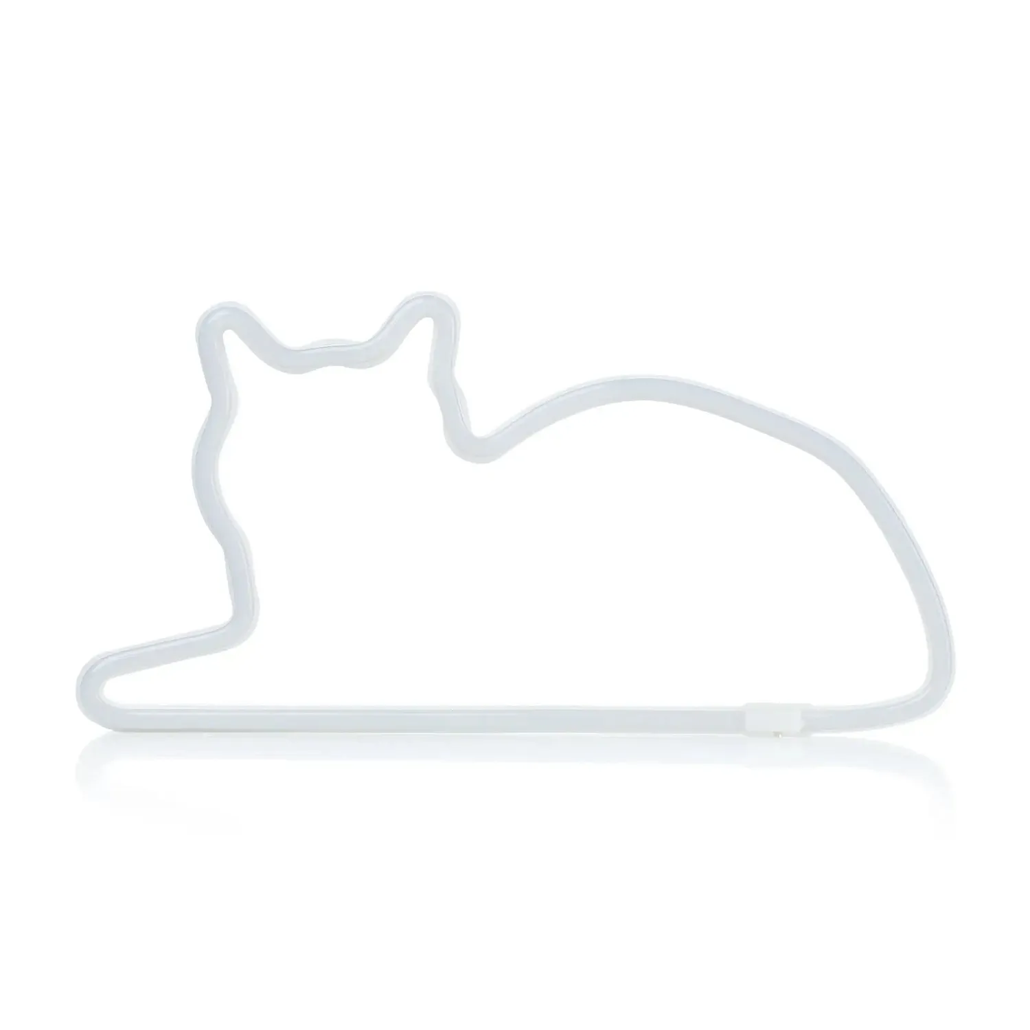 Mustard Cat Light Sitting LED-lampa USB sittande katt