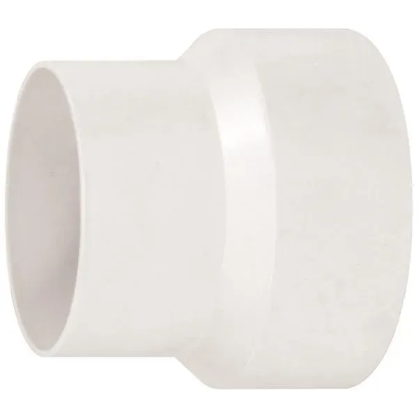 Deflecto kanaladapter plast 75-100 mm övergång