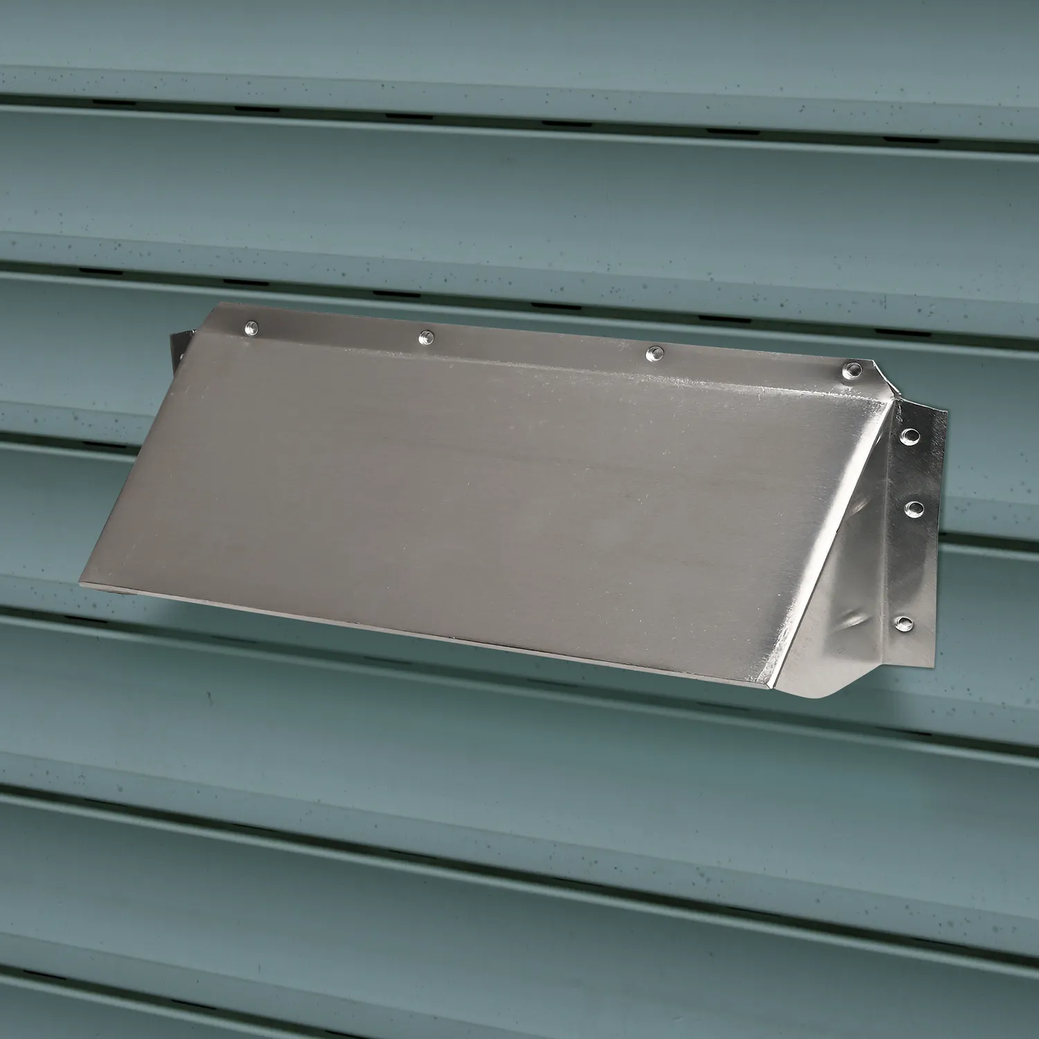 Deflecto Aluminum Wall Cap ytterväggsventil med spjäll