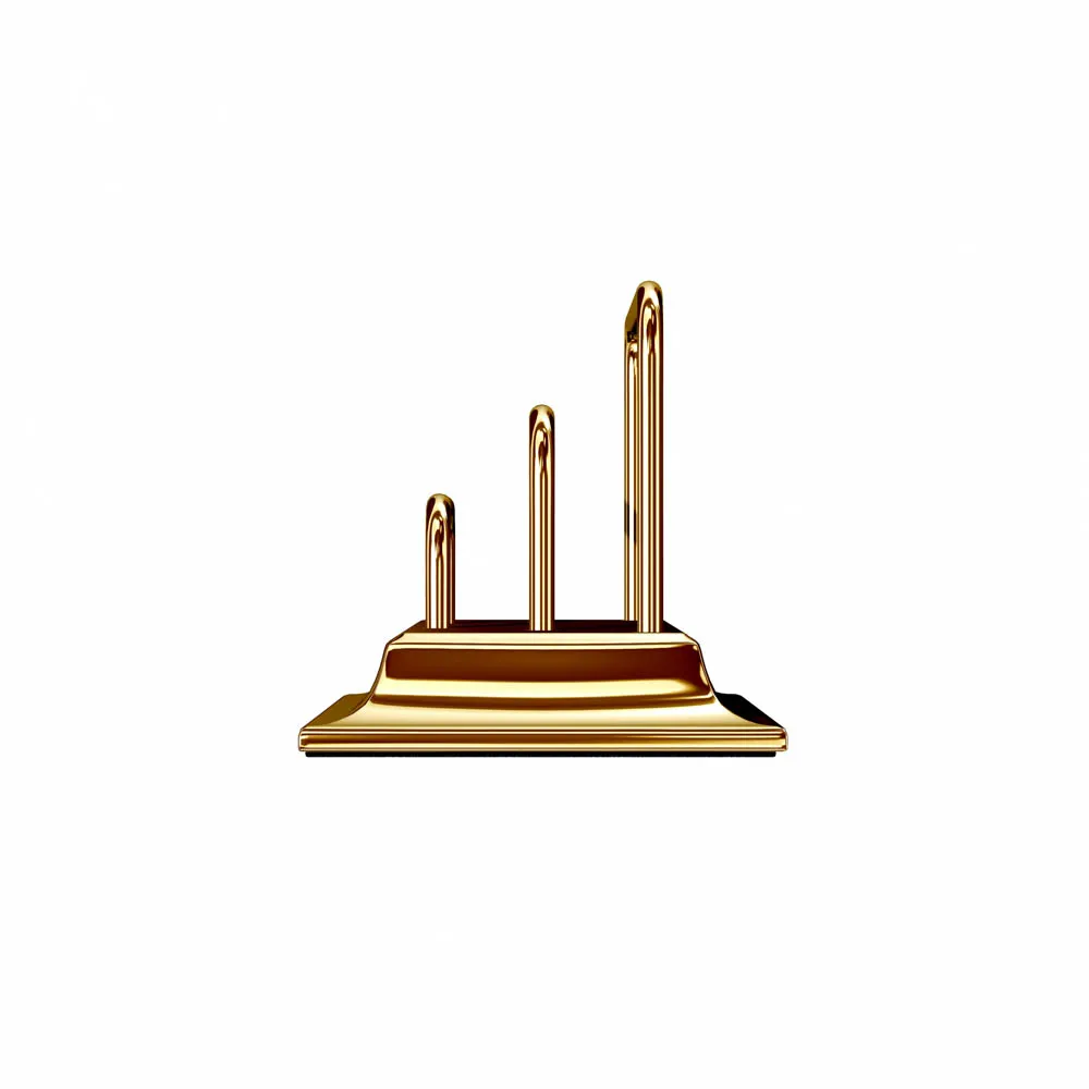 El Casco M-672 L brevställ guld 3 fack