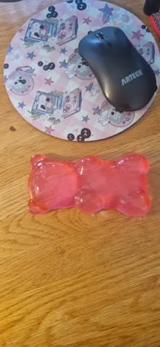 Mustard Gummy Bear handledsstöd gummibjörn