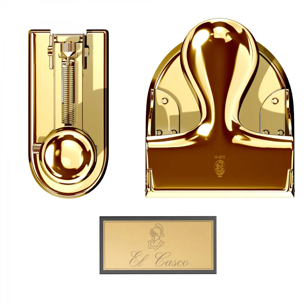 El Casco Gift Set 7 L häftapparat hålslag guld