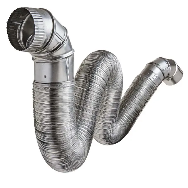 Deflecto Airtight ATFAUL0408K torktumlarslang 4 tum