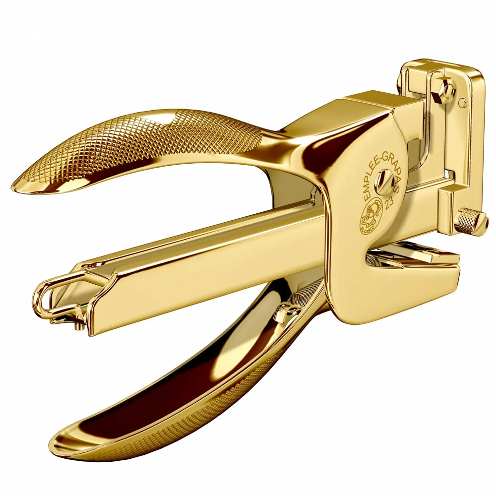 El Casco M-85 L tånghäftare 23 karat guld