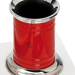 El Casco M-654 pennkopp röd krom