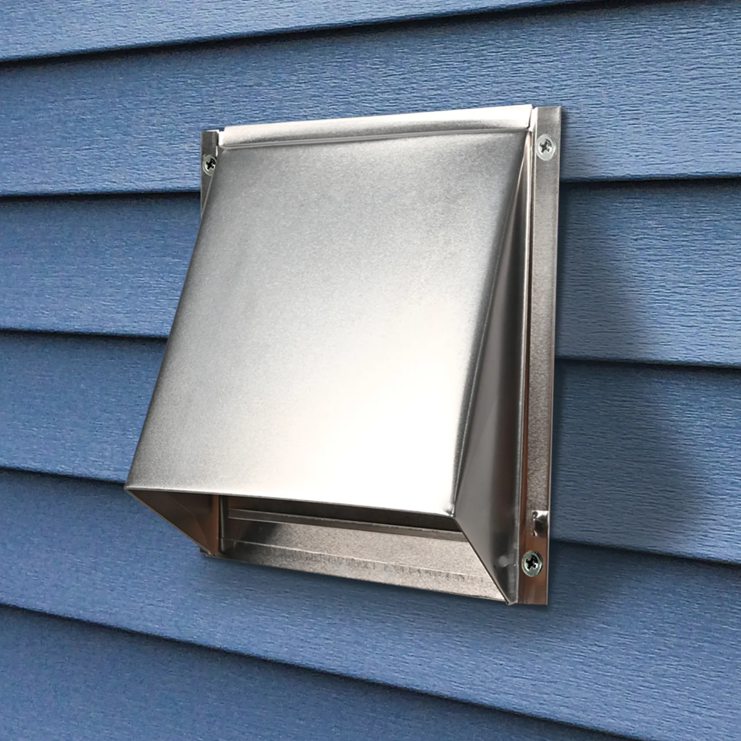 Deflecto Wallcap ventil aluminium 15,2 cm spjäll