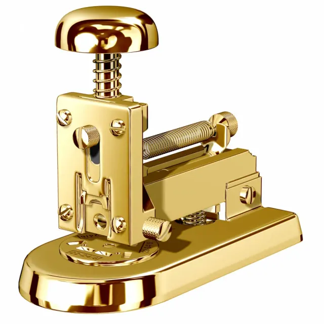 El Casco M-5 L häftapparat 23 karat guld