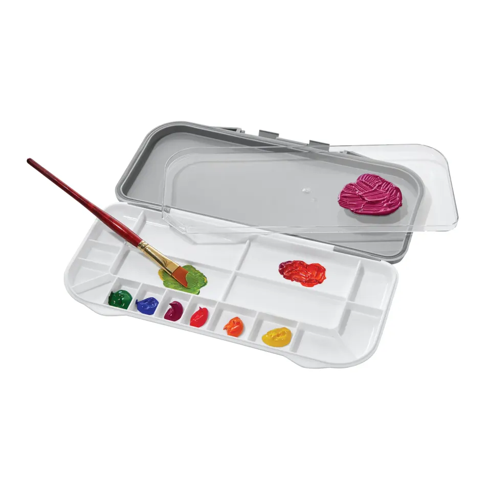 Deflecto 18 Well Paint Saver palett lufttät 18 fack